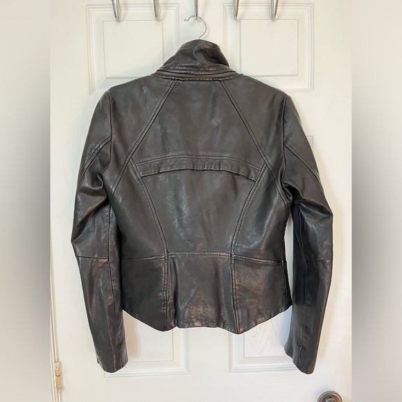 SOÏA&KYO Leather biker’s jacket - Picture 8 of 11